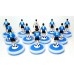 Subbuteo Andrew Table Soccer Argentina 1986 World Cup Team away kit on Classic Lightweight bases